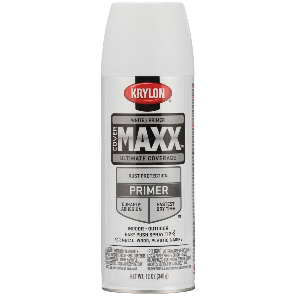 Krylon® CoverMAXX? White/Primer Ultimate Coverage Spray Paint 12 oz