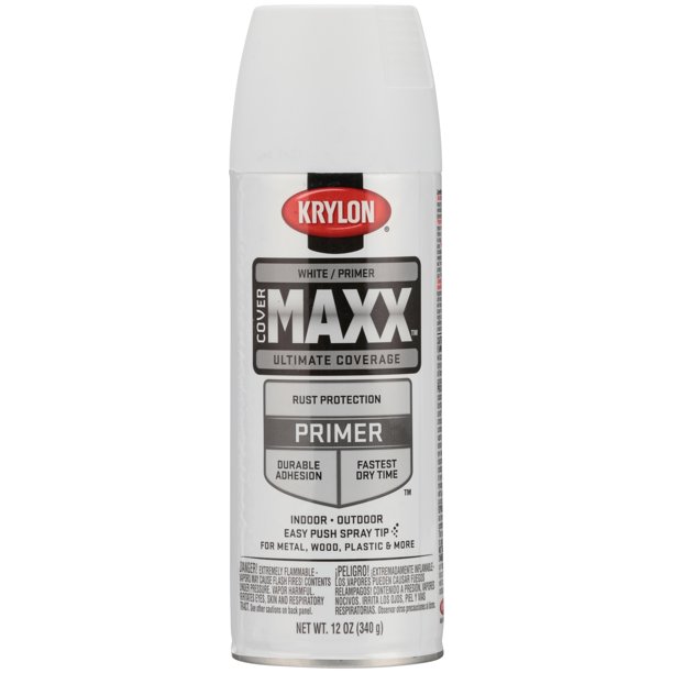 Krylon® CoverMAXX? White/Primer Ultimate Coverage Spray Paint 12 oz
