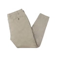 thumbnail image 2 of LAUREN RALPH LAUREN Mens Beige Flat Front, Straight Leg Classic Fit Pants W40/ L32, 2 of 2