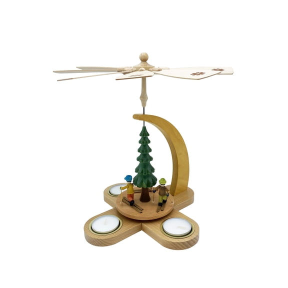 RICHARD GLASSER PYRAMID -SKIERS T-LITE EACH