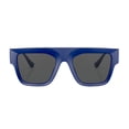 thumbnail image 2 of Gafas de sol Versace VE 4430U con lente rectangular azul gris, 2 of 4