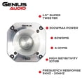 thumbnail image 1 of Genius Audio GPRO-T02 1.5", 60 Watts RMS - 300 Watts Max, Altavoz Supe, 1 of 2