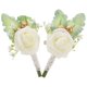 thumbnail image 3 of KAKOWELY 2 ramilletes de rosas para hombre, ramilletes de flores artificiales para boda, 3 of 5
