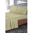 thumbnail image 2 of Royale Linens 2 Pack Bulk Flat Sheet Set - Top Sheets - Soft 1800 Microfiber - Wrinkle & Stain Resistant - for Hotel, Massage Table, Hospital, Dorm - Twin Flat Sheet Sold Separately (Twin, Navy), 2 of 9