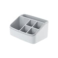 thumbnail image 2 of BAOPAI 6 Slot Plastic Toothbrush and Toothpaste Holder Organizer Large Capacity Multi Purpose for Bathroom Countertop Kitchen Bedroom Storage Cosmetic Organizer, 2 of 6