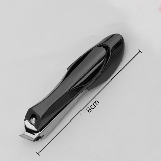 Metal Nail File,Stainless Steel Nail Clippers with Built-In Nail File Nanoblade Precision for Effortless Nail Trimming