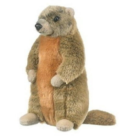 Marmot Groundhog Woodchuck Stuffed Animal Plush Yellow
