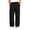 02-Black, variant on Hvarlaun Kids Sweatpants Cargo Jogger Pants for Boys and Girls with Pockets, Elastic Waist Drawstring Loose Straight Leg Casual Activewear, Sizes 4-15 Years