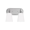 thumbnail image 2 of 4415202-05-Generation Lighting-Sea Gull Lighting-Kerrville-100W Two Light Bath Vanity-Chrome Finish-Incandescent Lamping Type, 2 of 2