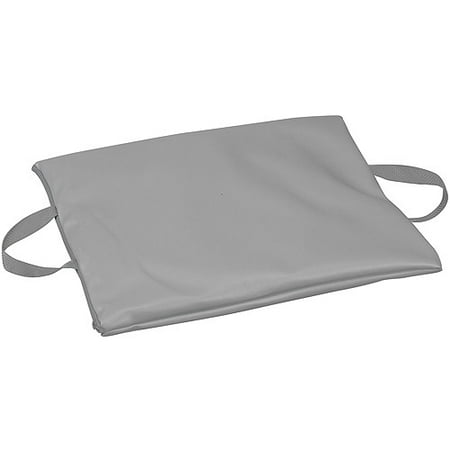 Mabis 513-7634-0300 Duro-Gel Flotation Cushion - 16 x 18 x 2 - Gray Leatherette