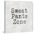 thumbnail image 2 of Sweat Pants Zone Painting Print on Wrapped Canvas, 2 of 5
