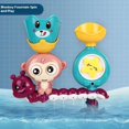 thumbnail image 4 of Baby bath water toy for Kids Ages 1-3 Toddler Bathtub Toys for Babies 1 2 3 Year Old Boys Girls - Attach to Any Tub or Shower - Great for Boys, Girls,& Kids, 4 of 5
