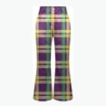 thumbnail image 4 of Womens Sweatpants Plus Size Printed Loose Fashion Casual Wide Leg Sweatpants Women Pink 4Xl, 4 of 5
