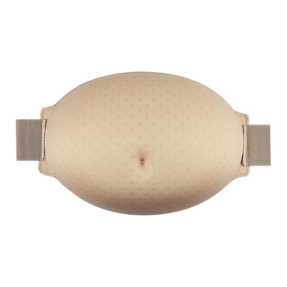 Body de barriga falsa color piel reutilizable de algodón para bebé, esponja para barriga de bebé Arco Vientre 36cm