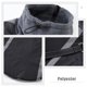 thumbnail image 4 of BESTYASH Abrigo Impermeable Negro Para Perros Con Reflectante Y Material Polyester Cómodo, 4 of 8