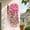 Pink#180, variant on Hanging Flower Plant Basket – Artificial Outdoor Flowers, Waterproof & Windproof, UV-Resistant No-Wilt Design, Realistic Cascading Vines – 1× Simulated Plant for Patio Porch Decor