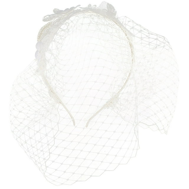 Miangastore Voile Facial de Mariage pour Femmes, Flapper pour Fête de Thé
