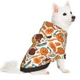 thumbnail image 2 of Haiem Hot Fresh Pizza for Winter Dog Hoodie Sweatshirts with Pockets Warm Dog Clothes for Small Dogs Chihuahua-X-Large, 2 of 7