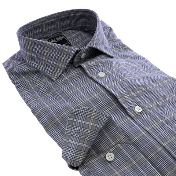 Todd Snyder Men's Casual Shirt Small Navy Plaid