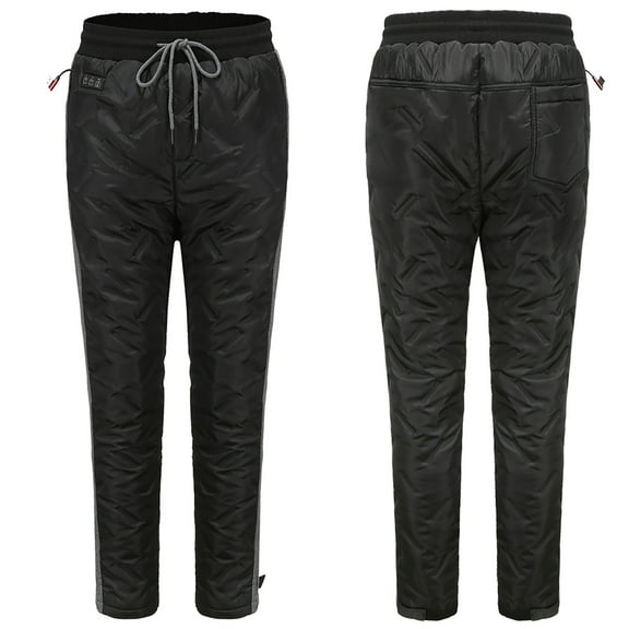 Turilly Womens Winter Warm Pants Unisex Six Heating Solid Color Fashionable Casual Heating Pants