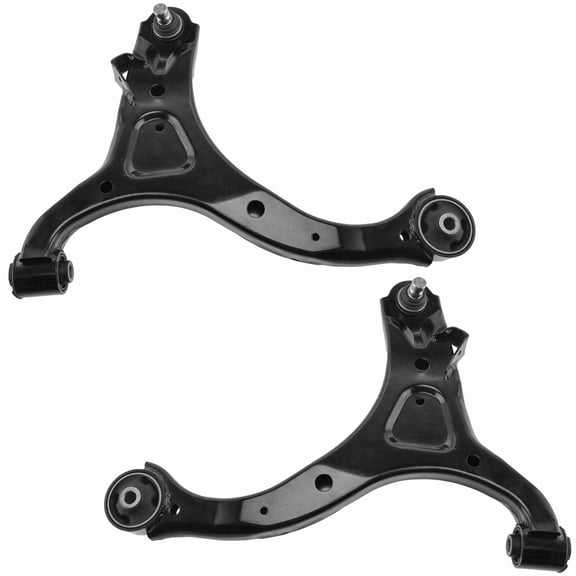 TRQ Control Arm & Ball Joint Front Lower Kit Pair Set of 2 for Sante Fe Sorento PSA62528