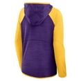 thumbnail image 3 of Women's Fanatics Purple/Gold Minnesota Vikings Redzone End Around Pass Raglan Full-Zip Hoodie, 3 of 3