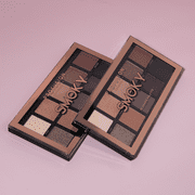 Profusion Cosmetics 10 Color Eyeshadow Palette, Rich Pigmented Multi Finish with Blendable Long-Lasting Formula, Vegan & Cruelty-Free, Smoky