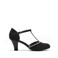thumbnail image 2 of Dream Pairs Women's T-Strap Heels with 6.5cm Block Heel, Vintage-Inspired Mary Jane Pumps, 2 of 7