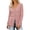 Pink, variant on Women Cardigan Women'S Knitted V Neck Patchwork Button Up Cardigan Top