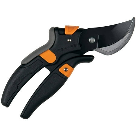 Fiskars 398441-1001 10.75" Ultra Blade Power Curve Bypass Pruner With Grip Ease