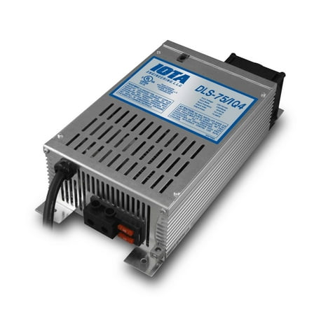 Iota DLS-75/IQ4 12 Volt 75 Amp Automatic Battery Charger / Power Supply