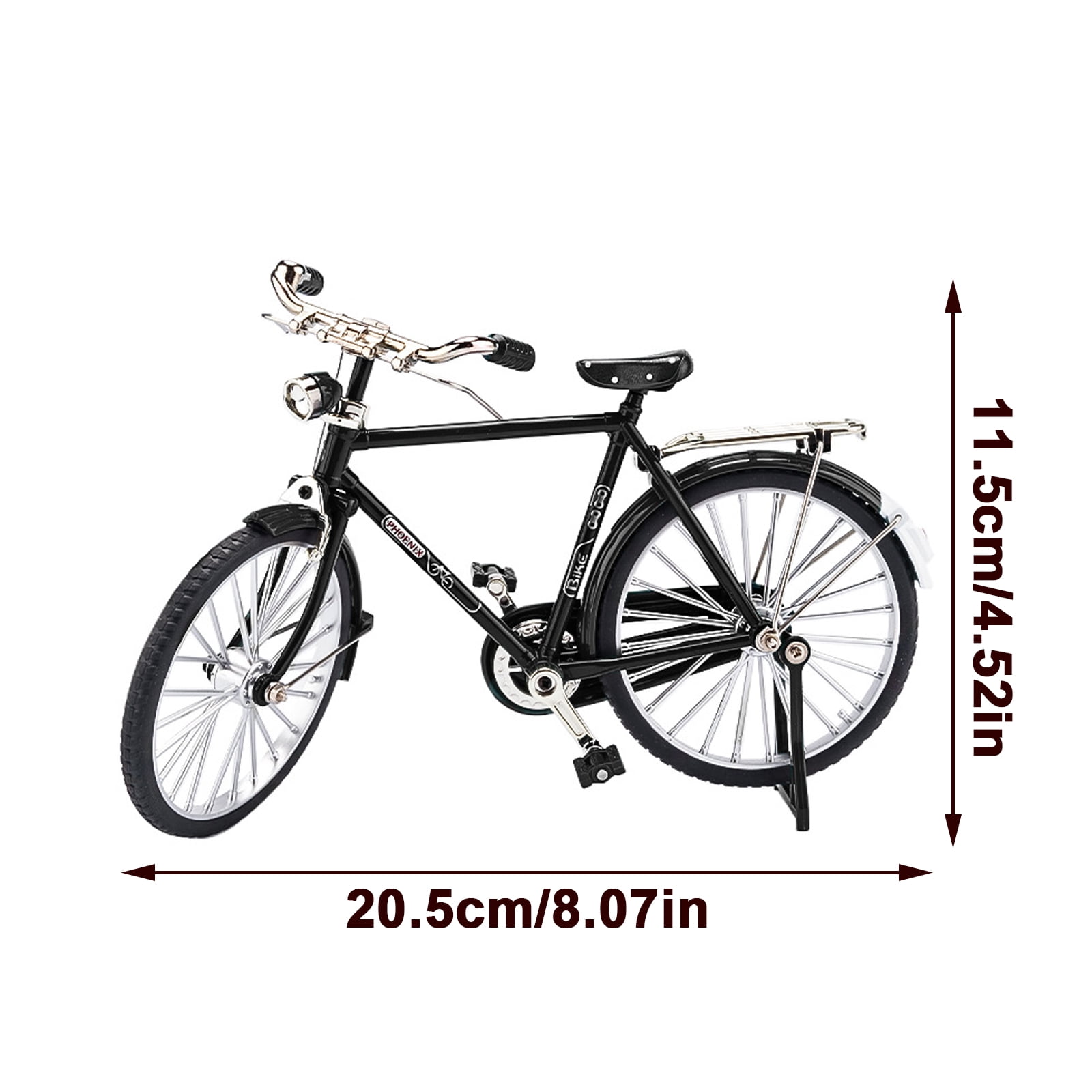 NeveLance DIY 28 big bar men's bicycle with pump metal model large collection toy green DIY bottomless sit