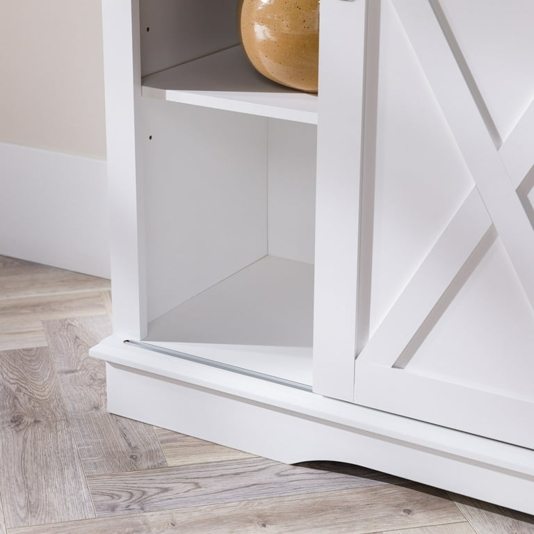 Sliding barn 2024 door bookcase walmart