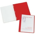 thumbnail image 7 of Avery Durable Clear Front Report Cover w/Prong Fasteners, 1/8" Cap, Clear/Red, 25/Box -AVE47964, 7 of 7