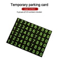 thumbnail image 6 of Multi-Functional Car Anti-Slip Mat Auto Phone Holder Temporary Parking Number Dash Phone Mount Silicone Dashboard Car Pad Mat, 6 of 11