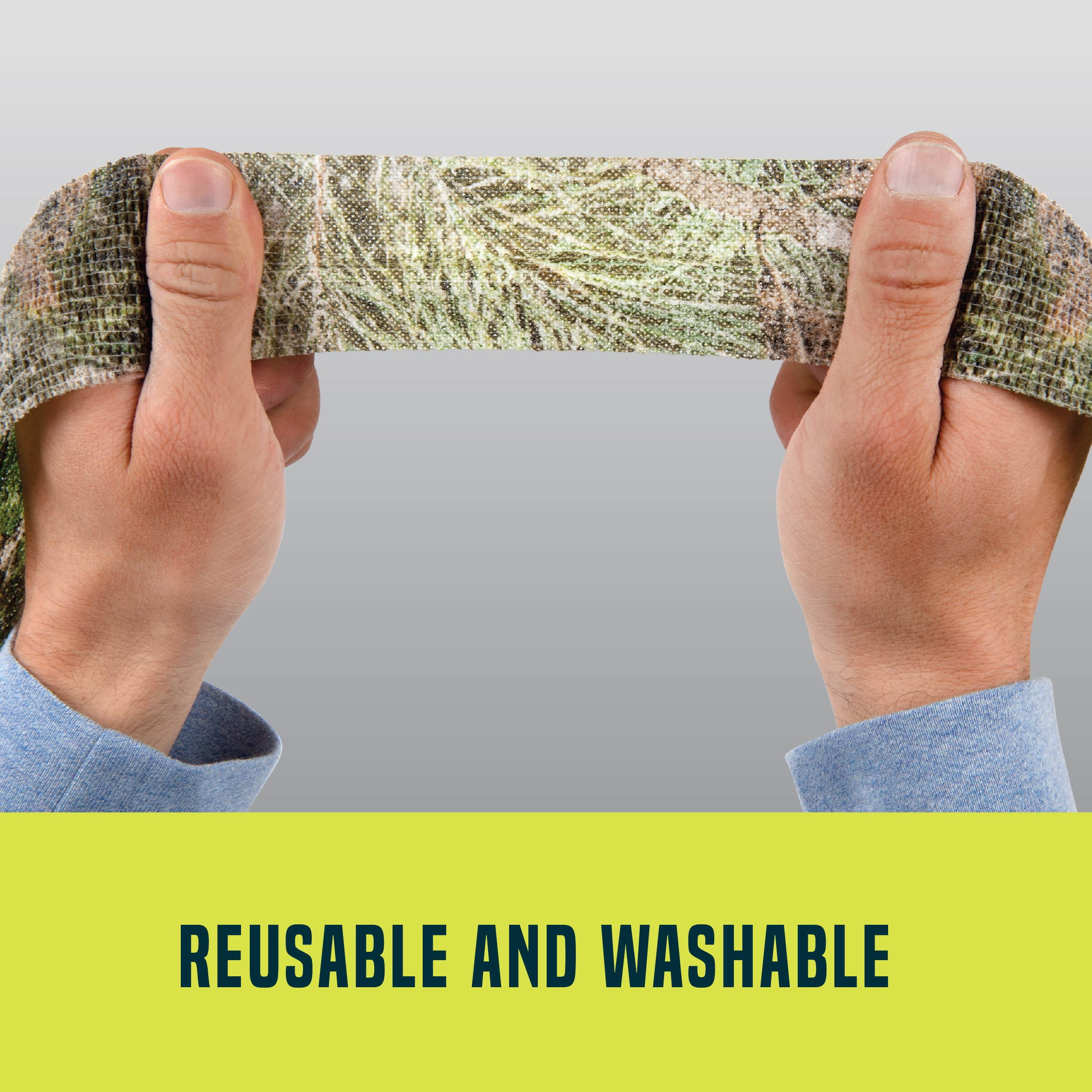 Allen Company Shocker Protective Camo Wrap - 15 Foot Reusable Tape