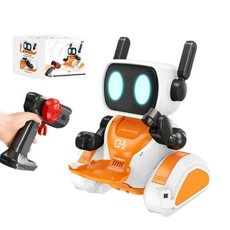 M.A.R.S. Red Combat Robot: Action Figure, Battle Bot Toy with