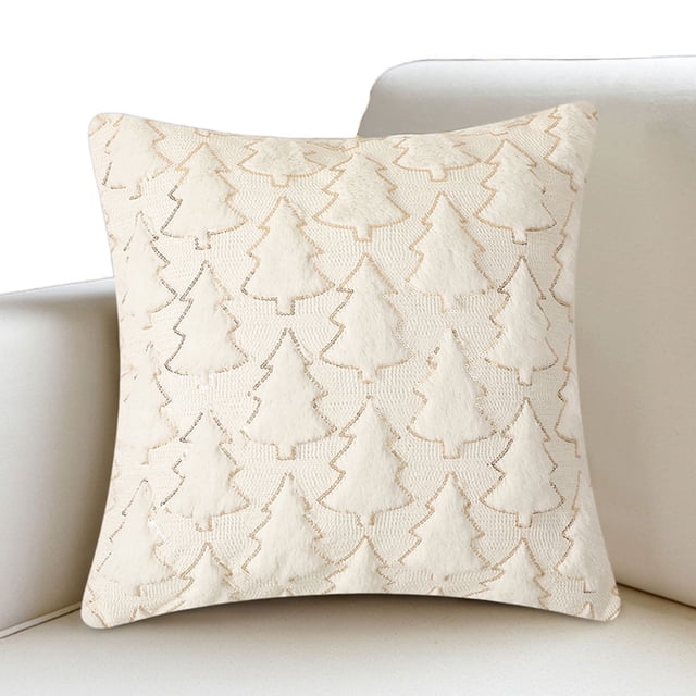 Funda Cojín para Sofá Fundas Almohada Tiro Navidad Cama Sala Estar