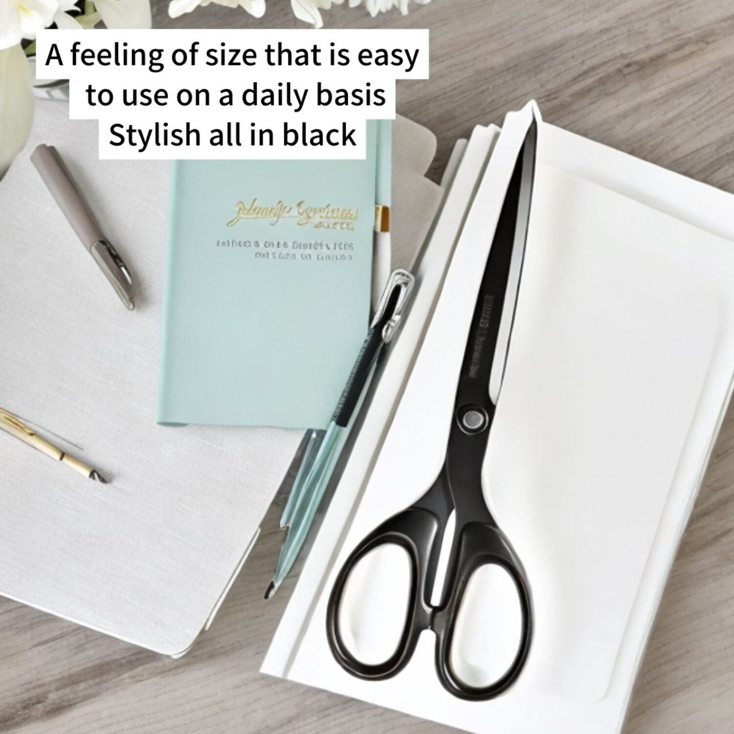 Seki Japan Multipurpose Scissors, 3.5 inch Fluorine Coating Stainless Steel Blade