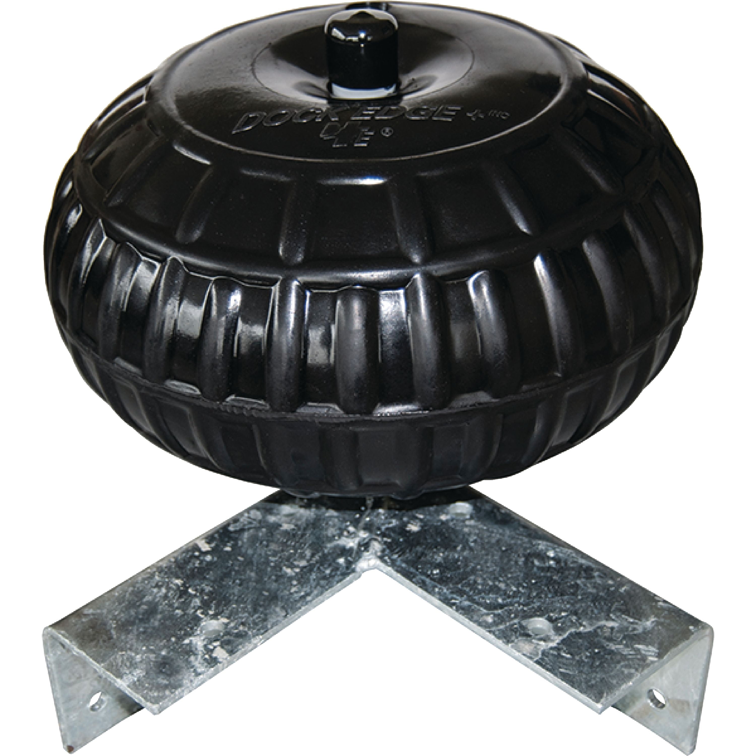 Dock Edge Black Dock Corner Wheel