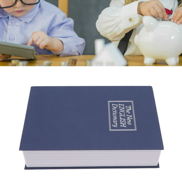 Caja De Seguridad Libro De Diversión, Diccionario Alcancía De Monedas Banco Contador De