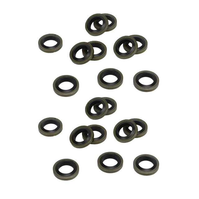 Banjo Bolt Fuel Sealing Washers,20Pcs Banjo Bolt Fuel Cummins Fuel Sealing Washers Fuel Sealing Washers Replacementfor Dodge Innovative Solution