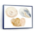 thumbnail image 4 of Holiday Set With Abstract Beige and Blue Circle Spot 32 in x 16 in Framed Painting Canvas Art Print, by Designart, 4 of 4