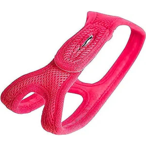 ChokeFree Velpro Mesh Pet Shoulder Harness Collar, 20", Red