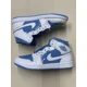 thumbnail image 3 of N I-K-E A i r-Jor-dan 1 Mid Legend Blue White UNC Sneakers FZ2142-114 Mens Sizes, 3 of 6