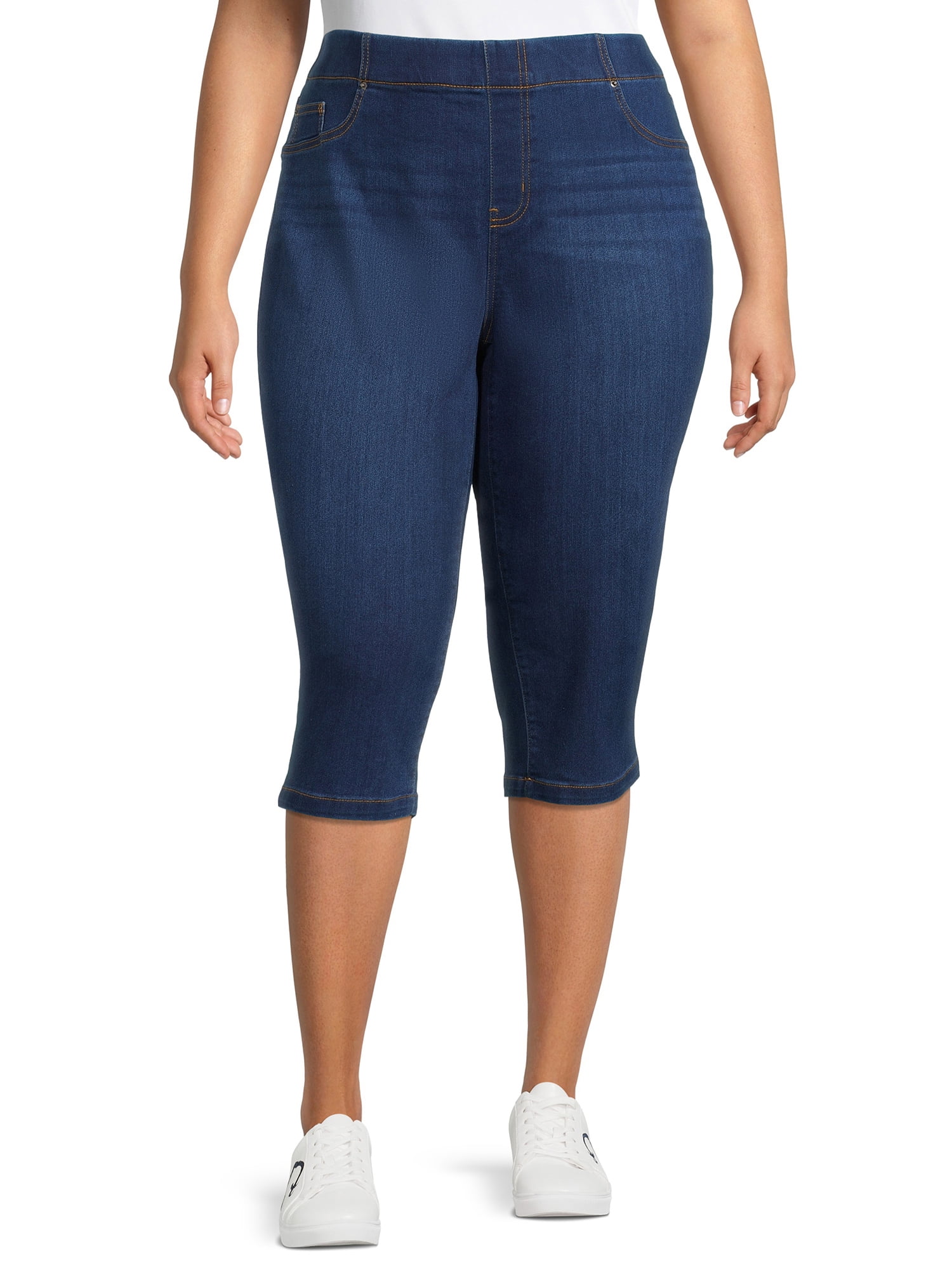 terra and sky pull on jeans