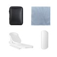 thumbnail image 5 of Kokiya 5Pcs Reflective Phone Camera Mirror Clip for Photography/Phone Camera All Phones White, 5 of 7