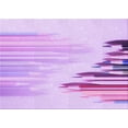 thumbnail image 1 of Ahgly Company Machine Washable Indoor Rectangle Transitional Heliotrope Purple Area Rugs, 3' x 5', 1 of 7