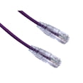 thumbnail image 2 of Axiom BENDnFLEX Ultra-Thin - Patch cable - RJ-45 (M) to RJ-45 (M) - 9 ft - UTP - CAT 6 - snagless - purple, 2 of 2
