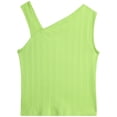 thumbnail image 3 of Jessica Simpson Girls Asymmetric Tank Top Shirt, Size 7-14/16, 3 of 5